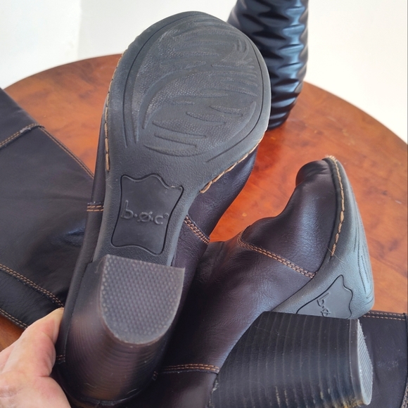 BOC brown Spanya heeled knee length boots - Picture 6 of 6